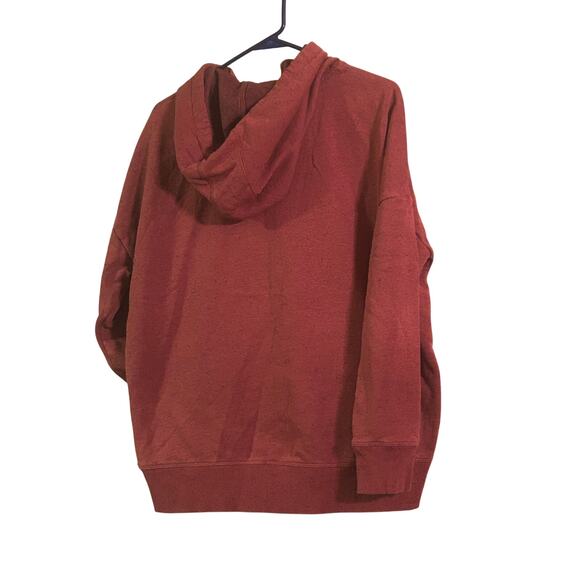 Under Armour Full Zip Burnt Orange Hoodie Size L - Picture 2 of 4